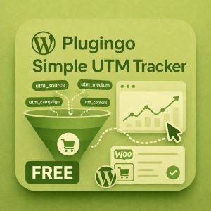 Plugingo Simple UTM Tracker FREE - tracking UTM per WooCommerce e Contact Form 7