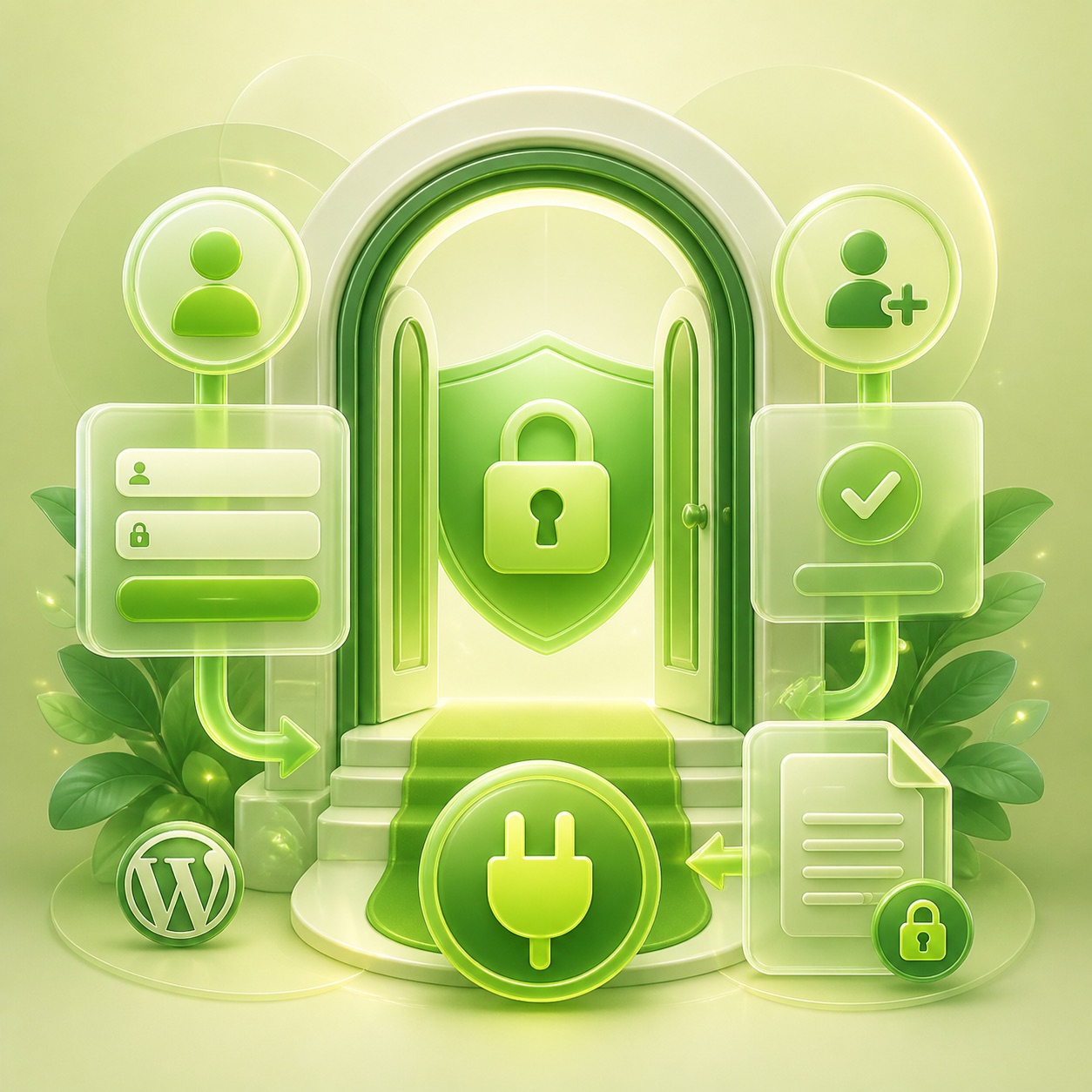 Accesso protetto a contenuti WordPress con login e redirect