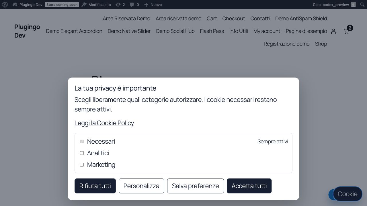 Plugingo Consent FREE - immagine 2
