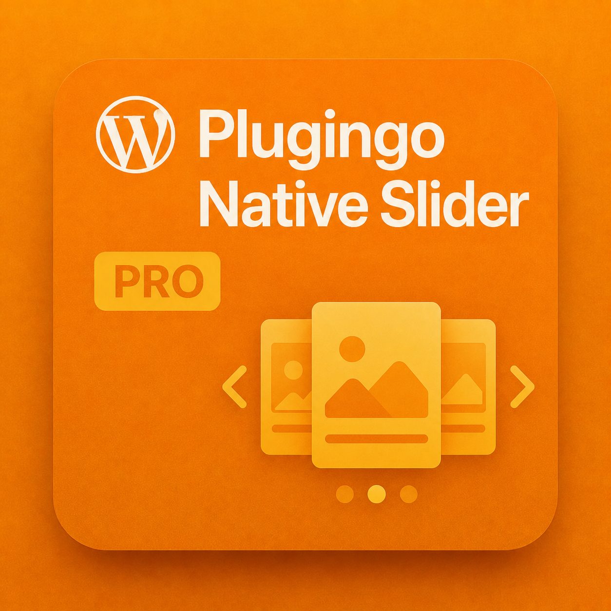 Plugingo Native Slider PRO - slider WordPress leggero e responsive
