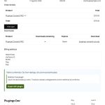 Plugingo Thank You Booster - pagina ordine ricevuto